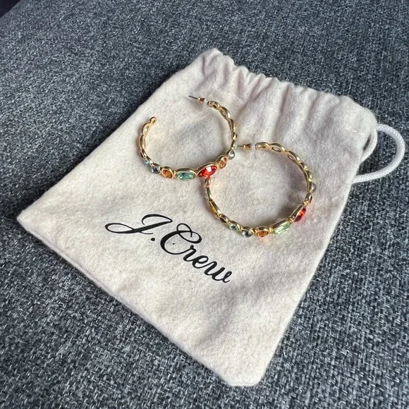 J. Crew statement earrings - Picture 1 of 8